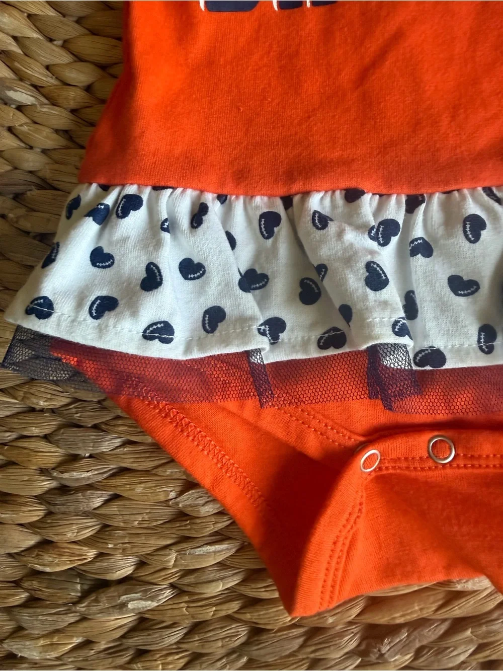 NFL Broncos Baby Girl Set